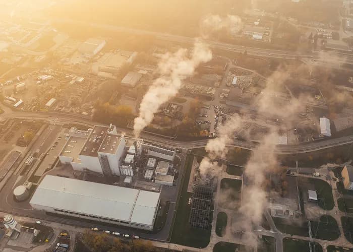 Darstellung des CO₂-Fußabdrucks eines Unternehmens
